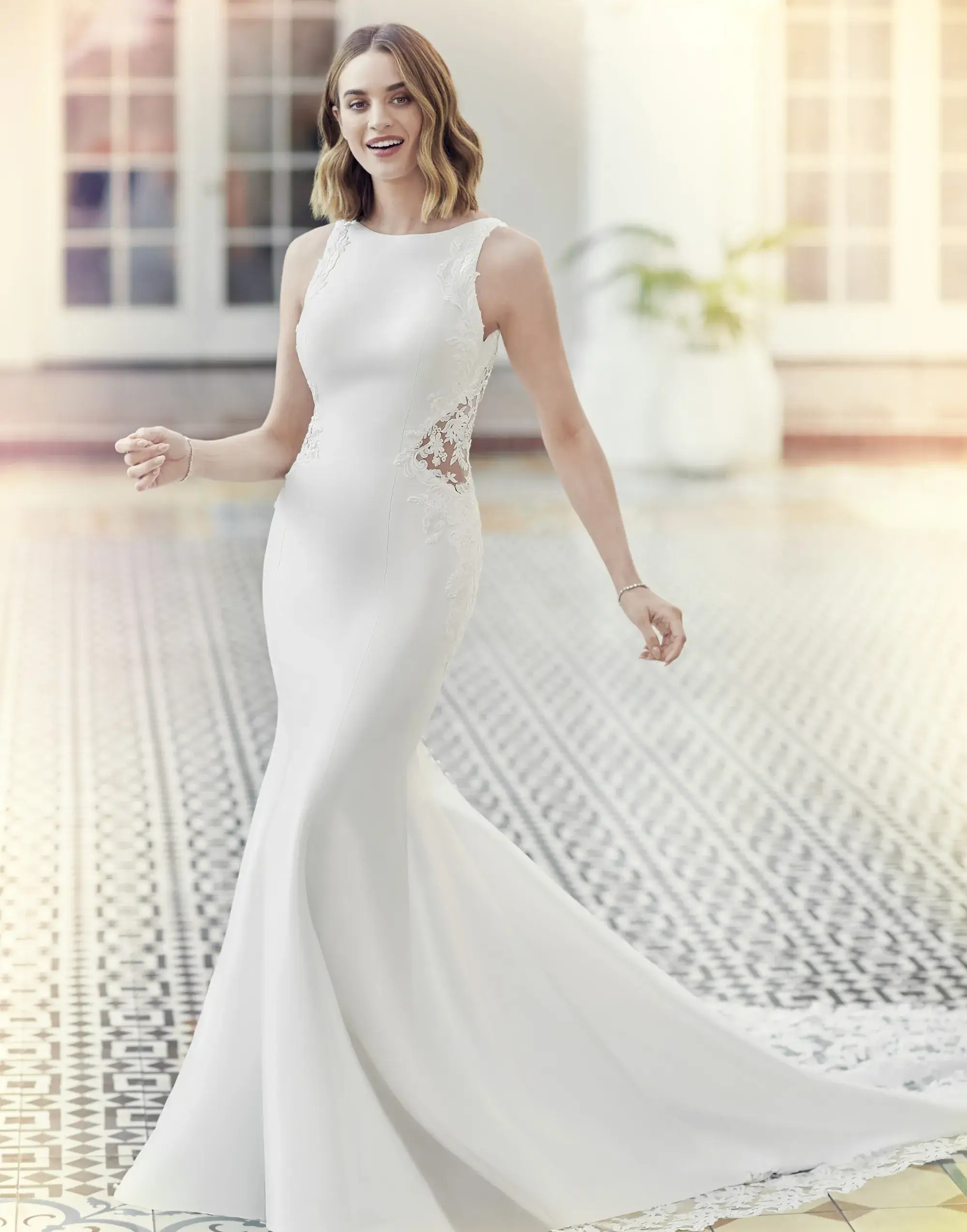 The Power of Back Details: Captivating Backless Wedding Dresses Image