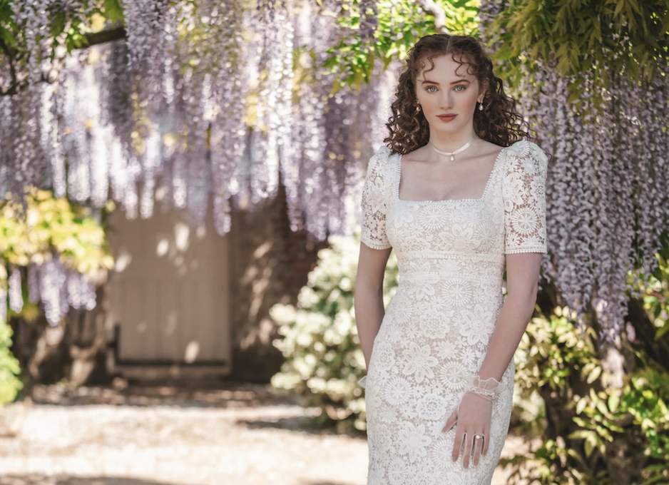 Designer Spotlight: Bridgerton by Allure Bridals. Mobile Image