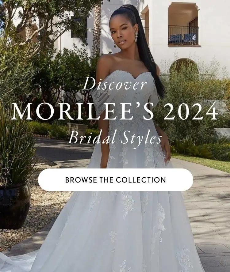 Morilee Bridal 2024 mobile banner