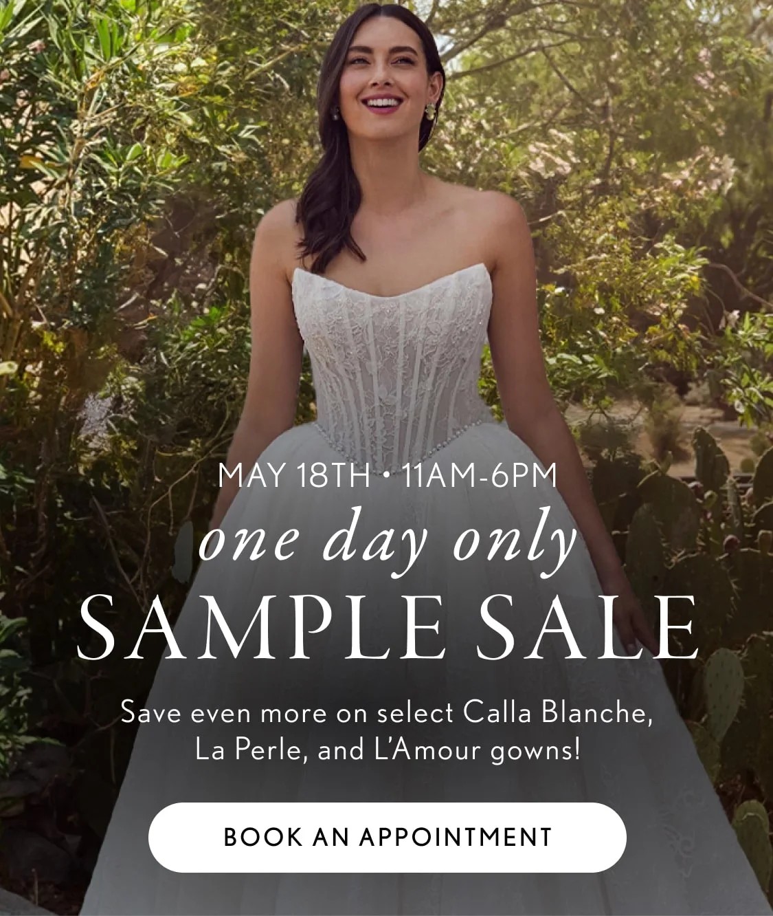 Sample Sale banner mobile