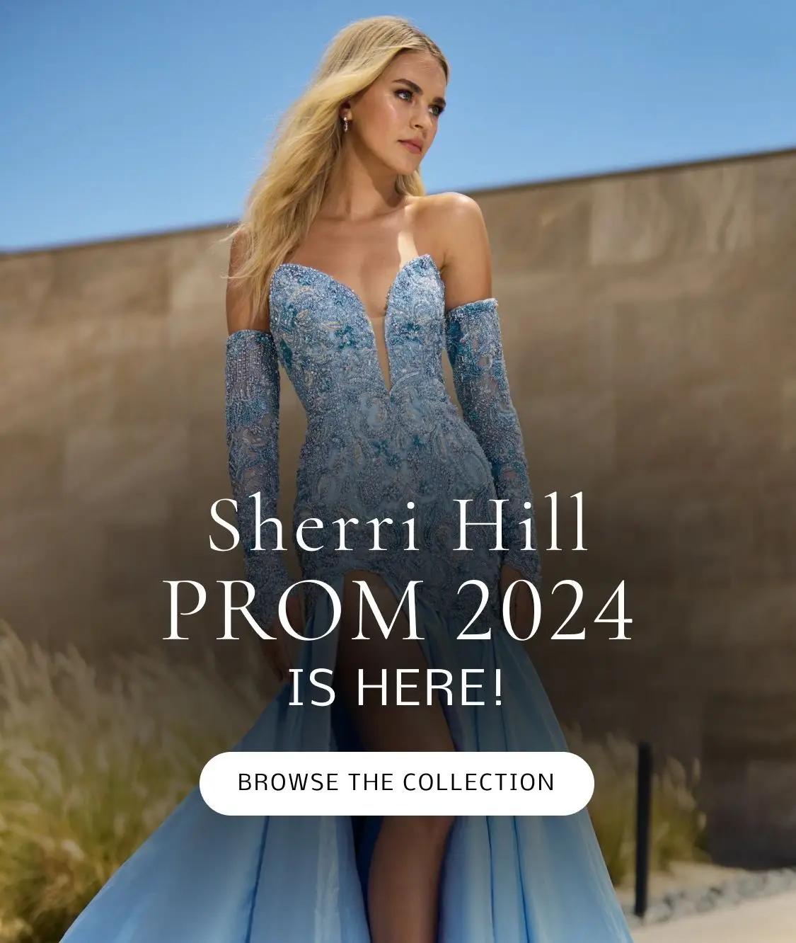 Sherri Hill 2024 Spring Prom banner desktop